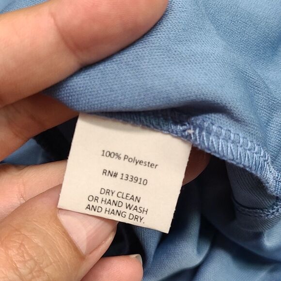 Show Me Your Mumu Heather Halter Blue Maxi Bridesmaid Dress Size X-Large - Picture 4 of 4